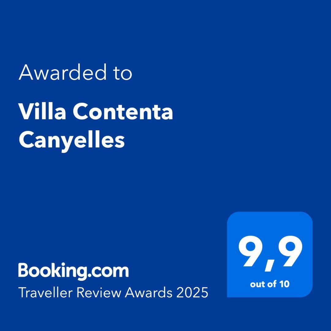 Villa Contenta Canyelles Canyelles  Ngoại thất bức ảnh